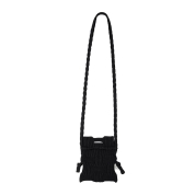 [プリーツママ]MINI CROSS BOW BAG【2KP-57021-21】 98（ブラック）