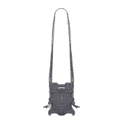[プリーツママ]MINI CROSS BOW BAG GLITTER【2KP-57022-22】 96（グリッターストーンブラウン）