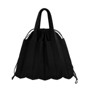[プリーツママ]BIG SHOULDER BAG GLITTER【2KP-57024-24】 97（グリッターブラック）