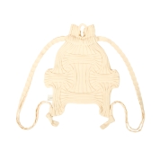 [プリーツママ]NEW BOW BACKPACK【2KP-57028-28】 91（アイボリー）