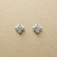 [テイクアップ]【セカンドピアス】 Pt ダイヤモンドピアス0.08ct　プラチナ