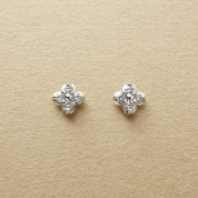 [テイクアップ]【セカンドピアス】 Pt ダイヤモンドピアス0.08ct　プラチナ