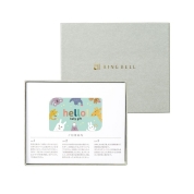 [RING BELL]hello!baby gift くま（カード/BOXタイプ）