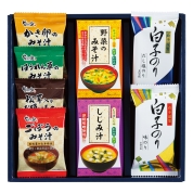 ［白子のり］海苔・お味噌汁詰合せ(SSK-25) 40-2