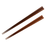 ［川上商店  江戸唐木箸］夫婦箸  匠技八角先角先細 09-3