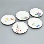 ［香蘭社］はんなり・取分皿揃(1052-FH5) 09-4