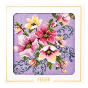 ［フェイラー］ニューポージーハンカチ（ペールパープル）(NPO-S9025-P) 11-2