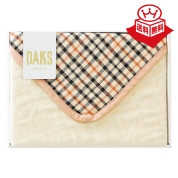 ［ダックス］シール織ガーゼひざ掛け　ベージュ(DK562050) 12-4