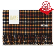 ［ダックス］ウールひざ掛け　ブラック(DK562080) 12-7