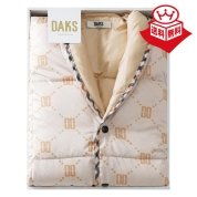 ［ダックス］羽毛入りポンチョ　ベージュ(DK561120) 12-8