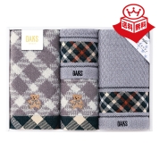 ［ダックス］ブラックハウスチェックベア  タオルセット(55-3079400) 13-7