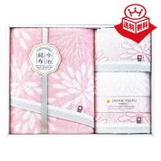 ［JAPAN  MEIFU  imabari  花衣（はなごろも）］タオルセット　P(HG-4000) 15-7