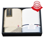 ［今治タオル］瀬戸内テーラー  バスタオルセット　ベージュ(TA-6004) 16-5