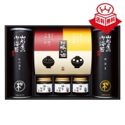 ［山形屋海苔店］海苔・佃煮・お吸い物詰合せ〈MTF-500〉 34-8