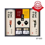 ［山形屋海苔店］海苔・佃煮・お吸い物詰合せ〈BT-500〉 34-8