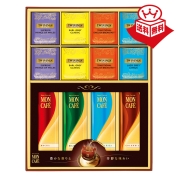 ［モンカフェ＆トワイニング］ドリップコーヒー&ティーバッグ詰合せギフト〈TMS-30S〉 37-5