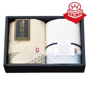 ［今治タオル］瀬戸内テーラー  フェイスタオルセット　ベージュ〈TA-2504〉 12-1