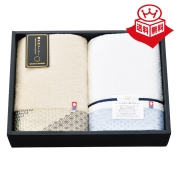 ［今治タオル］瀬戸内テーラー  バスタオルセット　ベージュ〈TA-6004〉 12-5