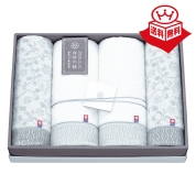 ［今治タオル］白妙の結  タオルセット〈SY-11051〉 13-7