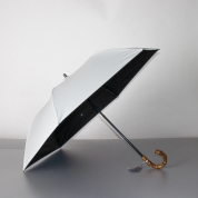 [ブラオ]折傘(遮光・トップフラット)1BA 22087-87/シルバーグレー92　