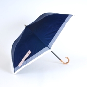 [ブラオ]折傘(遮光・トップフラット)1BA 22088-88/ネイビー37　