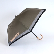 [ブラオ]折傘(遮光・トップフラット)1BA 22088-88/カーキ59　