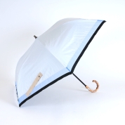 [ブラオ]折傘(遮光・トップフラット)1BA 22088-88/シルバーグレー92　