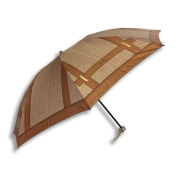 [フルラ]折りたたみ雨傘（21-135-11262-02）　23 キャメル