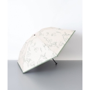 [BLAO ブラオ]晴雨兼用傘(折りたたみ傘) 1BA 27708　59（ベージュ×グリーン）