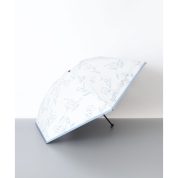 [BLAO ブラオ]晴雨兼用傘(折りたたみ傘) 1BA 27708　92（ホワイト×ブルー）