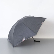 [BLAO ブラオ]晴雨兼用傘(折りたたみ傘) 1BA 27734　97（ブラック）