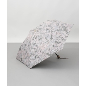【パスポート優待15％OFF】[ビューランス]プリント晴雨兼用(折り畳み・ミニ傘) 1BH 27743　70（ペールピンク）