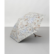 【パスポート優待15％OFF】[ビューランス]プリント晴雨兼用(折り畳み・ミニ傘) 1BH 27743　81（ライトベージュ）