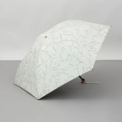 [ビューランス]プリント晴雨兼用(折り畳み・ミニ傘) 1BH 27744　91（オフホワイト）