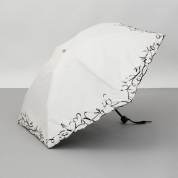 [ビューランス]プリント晴雨兼用(折り畳み・ミニ傘) 1BH 27745　80（クリーム）