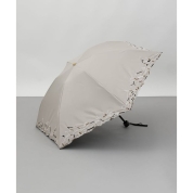 【パスポート優待15％OFF】[ビューランス]プリント晴雨兼用(折り畳み・ミニ傘) 1BH 27745　81（ライトベージュ）