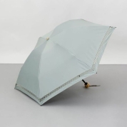 [ビューランス]トーションレース晴雨兼用パラソル(折り畳み・ミニ傘) 1BH 27750　41（ミントグリーン）