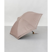 [ビューランス]トーションレース晴雨兼用パラソル(折り畳み・ミニ傘) 1BH 27750　83（ベージュ）