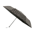 [ポロ ラルフ ローレン]晴雨兼用折りたたみ雨傘 フローラル 遮熱 遮光100 UV100 簡単開閉　ブラック