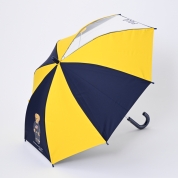 [ポロ ラルフ ローレン]こどもパラソル　カラーコンビ×ビニール&ベアプリント　ショート50cm　イエロー