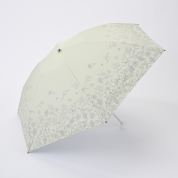 [フワクール]フワクールホワイト　ボタニカルグリッター　ミニ傘　イエロー
