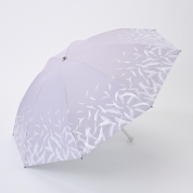 [フワクール]フワクールホワイト　スパークルフラッシュ　ミニ傘　ピンク