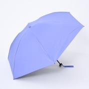 [BLAO ブラオ]軽量カラバリ無地晴雨兼用傘(折りたたみ傘)1BA 27787　33（サックス）