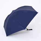 [BLAO ブラオ]軽量カラバリ無地晴雨兼用傘(折りたたみ傘)1BA 27787　37（ネイビー）