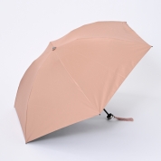 [BLAO ブラオ]軽量カラバリ無地晴雨兼用傘(折りたたみ傘)1BA 27787　83（ベージュ）