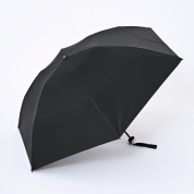 [BLAO ブラオ]軽量カラバリ無地晴雨兼用傘(折りたたみ傘)1BA 27787　98（ブラック）