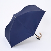 [BLAO ブラオ]カラバリ無地晴雨兼用傘(折りたたみ傘)1BA 22087　37（ネイビー）