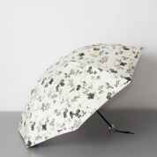 [ジル スチュアート]ボタニカル箔プリント晴雨兼用傘(折りたたみ傘)　43（グリーン）