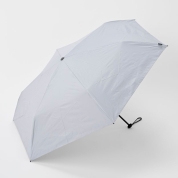【パスポート優待15％OFF】[BLAO ブラオ]超耐風 無地オールシーズン傘(折りたたみ傘)　92(シルバーグレー)