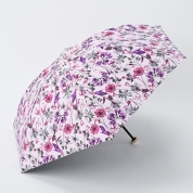 [ジル スチュアート]ボタニカル押し花オールシーズン傘(折りたたみ傘)　73(ピンク)